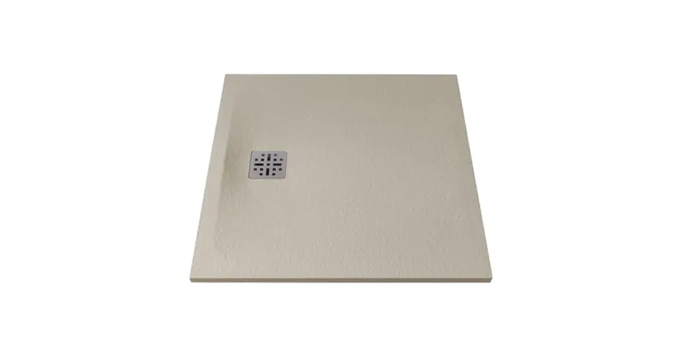 Különleges ajánlat MARMY Dolomite zuhanytálca - 80×80 matt bézs (armani beige)
